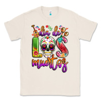 Natural dia de los muertos Classic Tee - LillyAllenDesigns