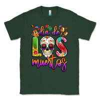 Sports Green dia de los muertos Classic Tee - LillyAllenDesigns