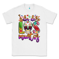 White dia de los muertos Classic Tee - LillyAllenDesigns