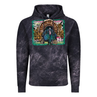 Cloud Black thanksgiving turkey with background Vintage Hoodie - RanaPortraitStore
