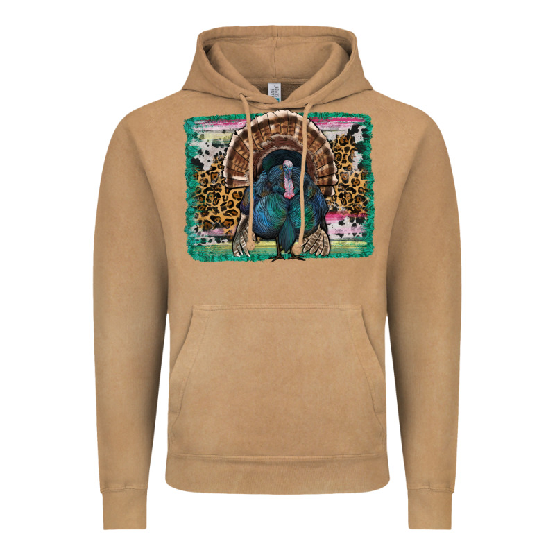 Thanksgiving Turkey With Background Vintage Hoodie by RanaPortraitStore | Teevron