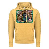 Vintage Mustard thanksgiving turkey with background Vintage Hoodie - RanaPortraitStore