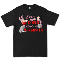 Black even cupid need a margarita Premium Tee - MaliasSmallBusiness