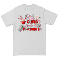 Dove Grey even cupid need a margarita Premium Tee - MaliasSmallBusiness