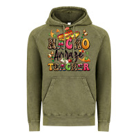 Vintage Olive nacho average teacher Vintage Hoodie - LillyAllenDesigns