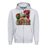 Heather Grey Mexican mom Zipper Hoodie - HowdyJamesFarm