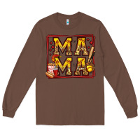 Chestnut softball mama Long Sleeve Tee - Jasminsmagicworld