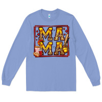 Colony Blue softball mama Long Sleeve Tee - Jasminsmagicworld