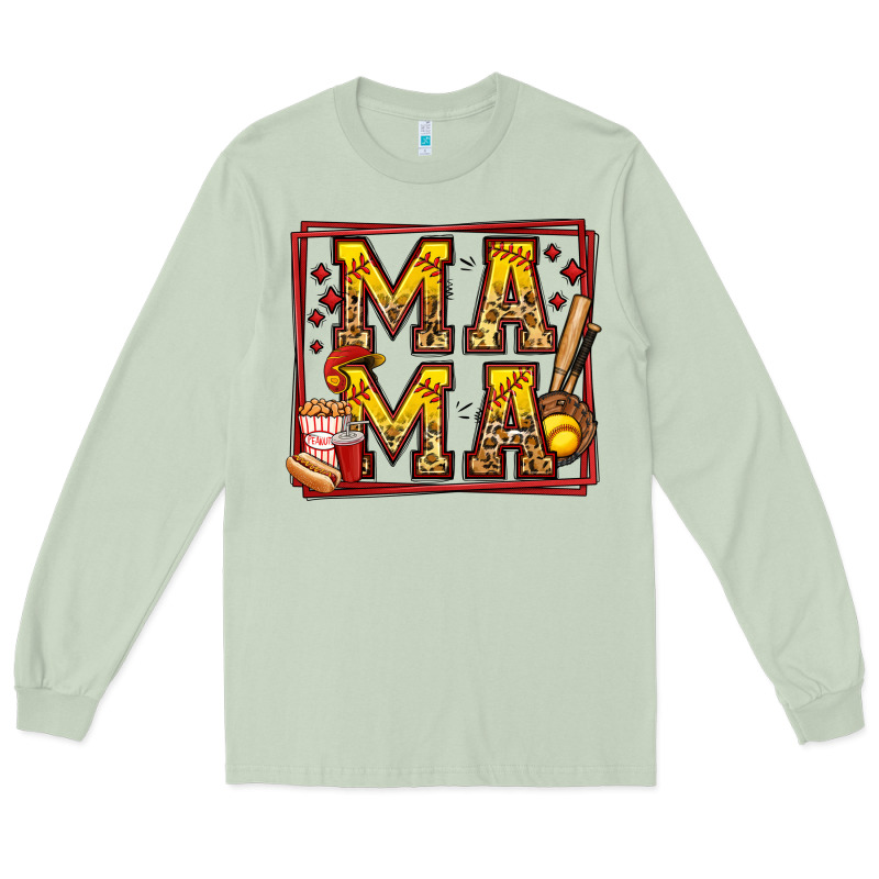 Softball Mama Long Sleeve Tee by Jasminsmagicworld | Teevron