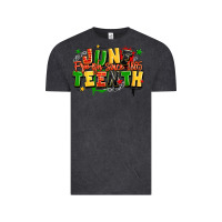 Vintage Black juneteenth free ish since 1865 Vintage Tee - LillyAllenDesigns