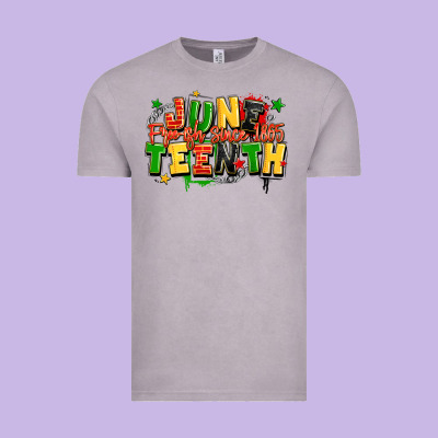 Juneteenth Free Ish Since 1865 Vintage Tee Designed By Lillyallendesigns