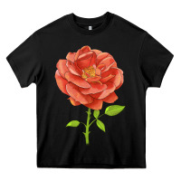 Black all a twitter rose Heavy Core Tee - LillyAllenDesigns