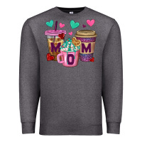 Charcoal Heather Western Mom Coffee Cups Premium Sweatshirt - BundleAndBundleShop
