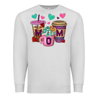 Dove Grey Western Mom Coffee Cups Premium Sweatshirt - BundleAndBundleShop