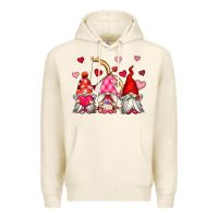 Tofu valentine's day gnomes Premium Hoodie - OliviaCreatesArt