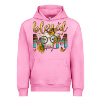Western Blessed Mom Baby Calf Mother's Day Urban Hoodie | Teevron