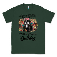 Sports Green life is better with a french bulldog Classic Tee - JahusDesignShop