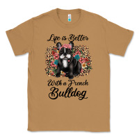 Toasted Coconut life is better with a french bulldog Classic Tee - JahusDesignShop