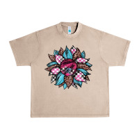 French Oak race leopard sunflower Urban Heavy Tee - JahusDesignShop