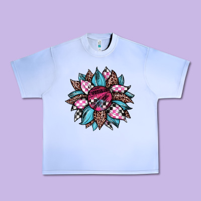 Race Leopard Sunflower Urban Heavy Tee Designed By Jahusdesignshop