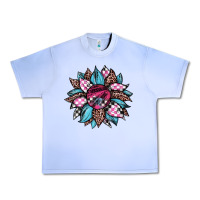 Grape Ice race leopard sunflower Urban Heavy Tee - JahusDesignShop