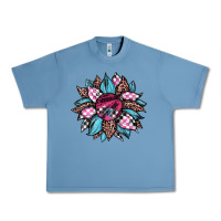 Pebble Blue race leopard sunflower Urban Heavy Tee - JahusDesignShop