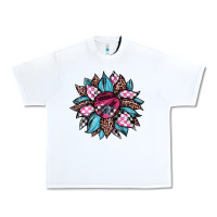White race leopard sunflower Urban Heavy Tee - JahusDesignShop