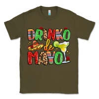 Army Green drinko de mayo Classic Tee - LillyAllenDesigns