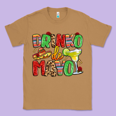 Drinko De Mayo Classic Tee Designed By Lillyallendesigns