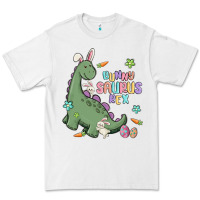 White bunny saurus rex Premium Tee - MaliasSmallBusiness