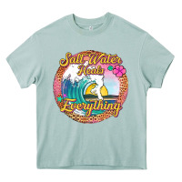 Arona salt water heals everything Heavy Core Tee - Jasminsmagicworld