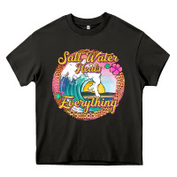 Asphalt salt water heals everything Heavy Core Tee - Jasminsmagicworld
