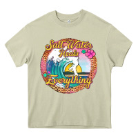Mossy salt water heals everything Heavy Core Tee - Jasminsmagicworld