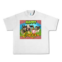 Lunar Rock Happy Easter Farm Animals 20oz skinny Urban Heavy Tee - LillyAllenDesigns