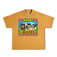 Peanut Butter Happy Easter Farm Animals 20oz skinny Urban Heavy Tee - LillyAllenDesigns