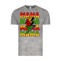 Cloud Rock mama lightning bolt juneteenth Vintage Tee - LillyAllenDesigns