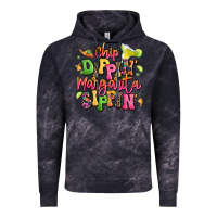 Cloud Black chip dippin' margarita sippin' Vintage Hoodie - LillyAllenDesigns