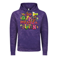Cloud Purple chip dippin' margarita sippin' Vintage Hoodie - LillyAllenDesigns