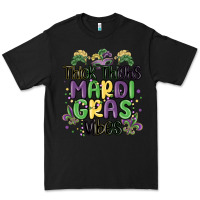 Black thick thighs mardi gras vibes Premium Tee - MaliasSmallBusiness