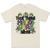 Thick Thighs Mardi Gras Vibes Premium Tee | Teevron