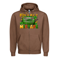 Chestnut Make me a mixtape St. Patrick's Day Zipper Hoodie - CowGirlArtShop