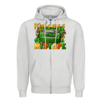 Dove Grey Make me a mixtape St. Patrick's Day Zipper Hoodie - CowGirlArtShop