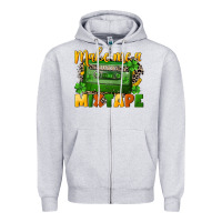 Heather Grey Make me a mixtape St. Patrick's Day Zipper Hoodie - CowGirlArtShop