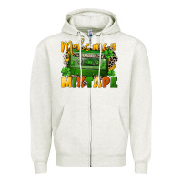 Oatmeal Heather Make me a mixtape St. Patrick's Day Zipper Hoodie - CowGirlArtShop
