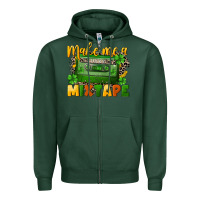 Sports Green Make me a mixtape St. Patrick's Day Zipper Hoodie - CowGirlArtShop