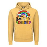 Vintage Mustard bee yourself Vintage Hoodie - LillyAllenDesigns