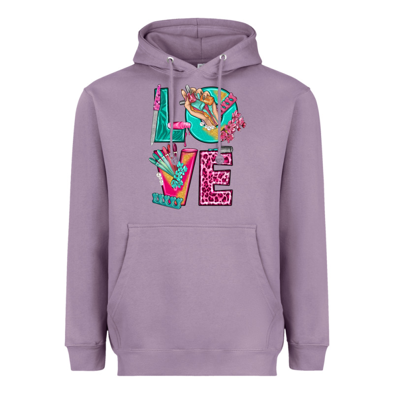 Love With Nail Elements Bbs Heavyweight Hoodie by BundleAndBundleShop | Teevron