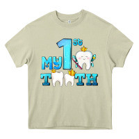 Mossy my first tooth with teeth Heavy Core Tee - AdoDesignShop