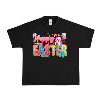 Black Happy Easter Nurse Urban Heavy Tee - LillyAllenDesigns