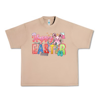 Burro Happy Easter Nurse Urban Heavy Tee - LillyAllenDesigns
